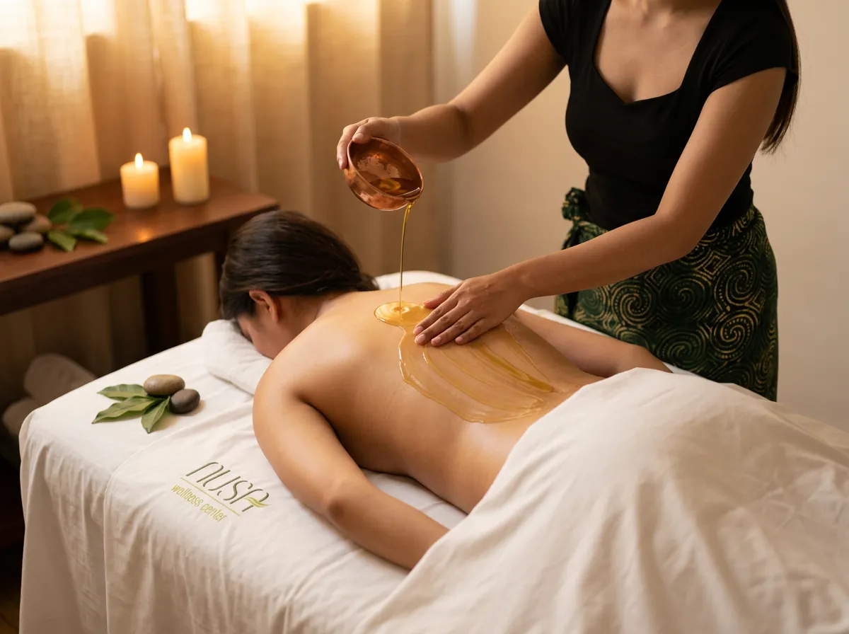 Masaje Abhyanga en el Nusa Massage Spa de Lisboa