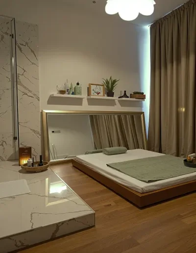 Sala de tratamiento del Nusa Massage Spa