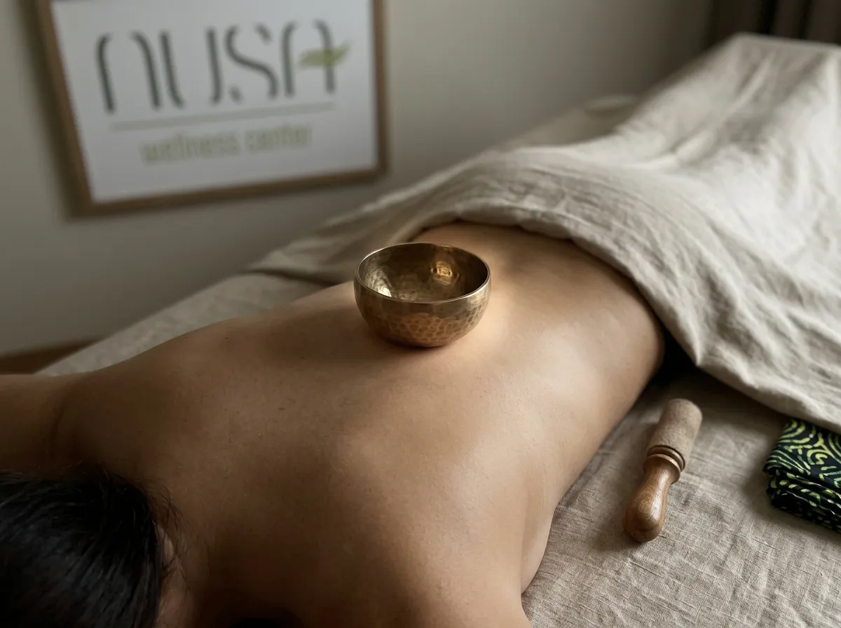 Tibetische Mahayana-Massage mit Klangsch&auml;len im Nusa Massage Spa in Lissabon